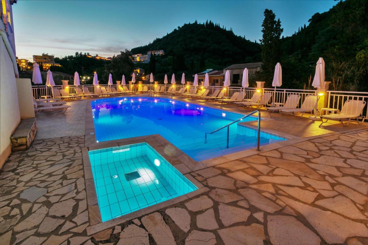 Angelica Hotel Agios Gordios  Bagian luar foto